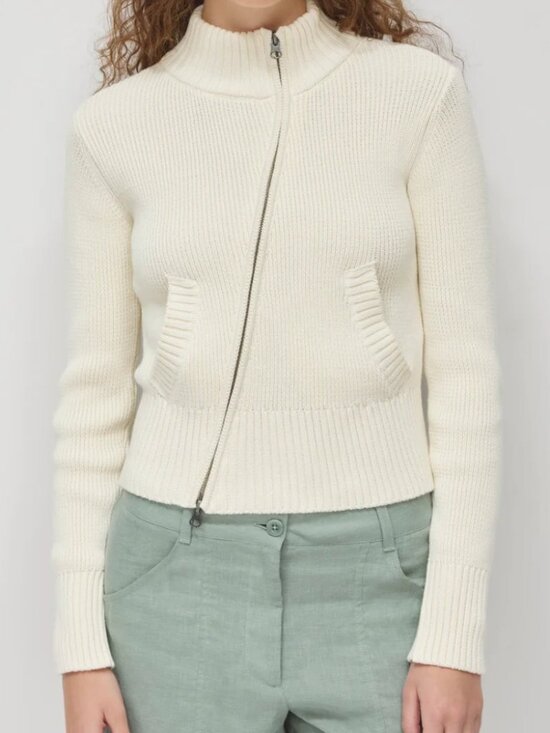 kotn Sweaters - Women's Asymmetric Zip Sweater
